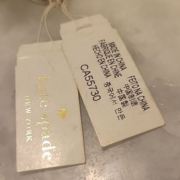 NWT Kate Spade Statement 6 Crystal Snowflake Rosette Large Cocktail Silver Ring - Picture 6 of 8